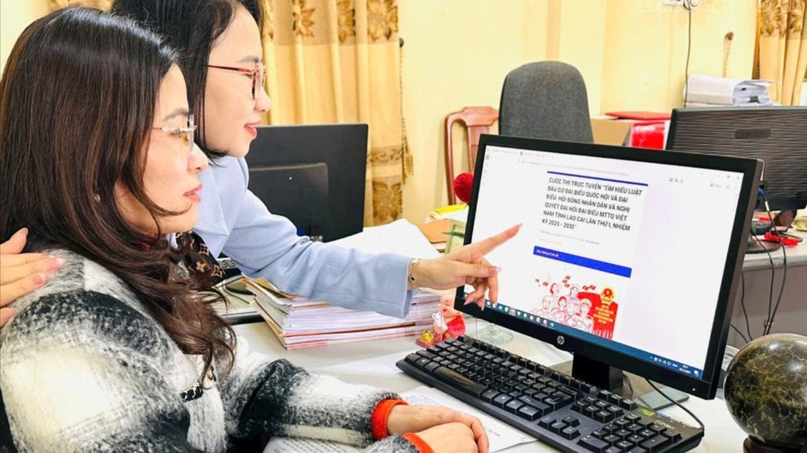 Linh hoạt ứng dụng công nghệ số trong công tác bầu cử