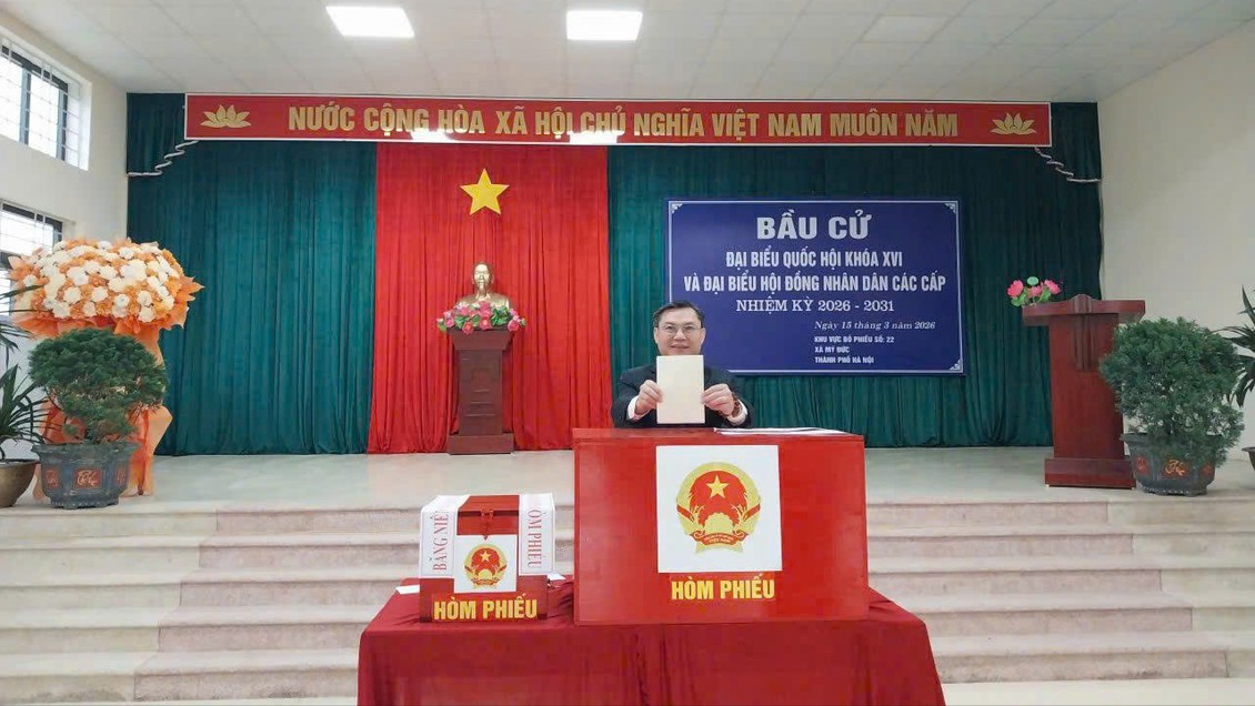 Ngày hội bầu cử lan tỏa khắp các thôn của xã Mỹ Đức