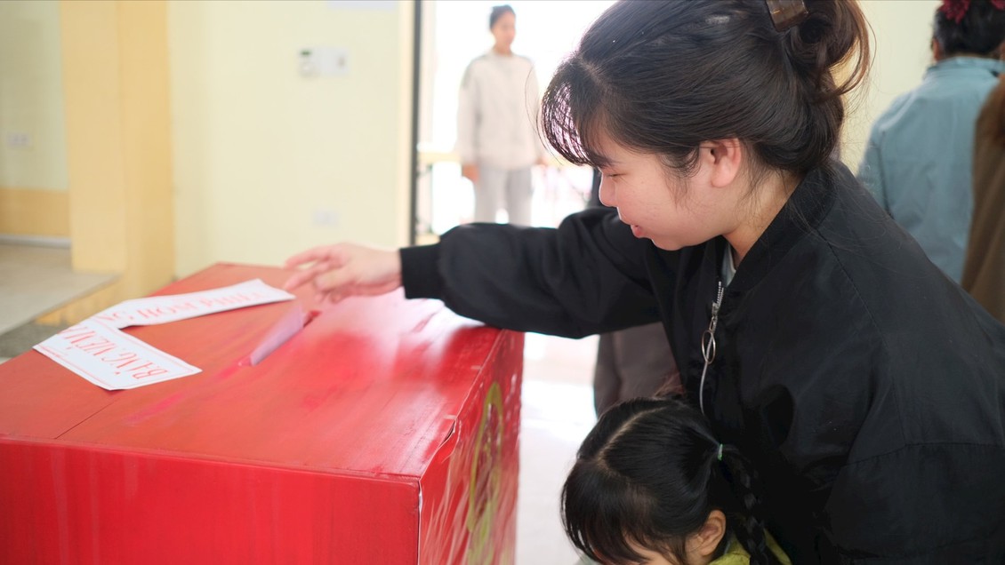 Xã Kim Anh trong ngày hội lớn