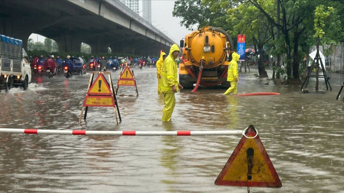Hà Nội đẩy nhanh 10 dự án chống ngập