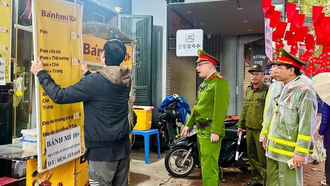 Chiến dịch ra quân, giải quyết điểm nghẽn về trật tự đô thị