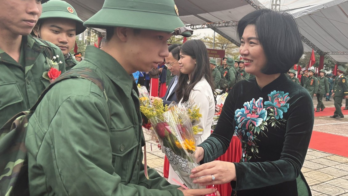 Xã Gia Lâm tưng bừng ngày hội tòng quân