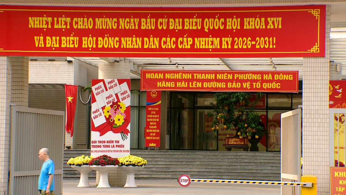 Phường Hà Đông sẵn sàng cho ngày bầu cử