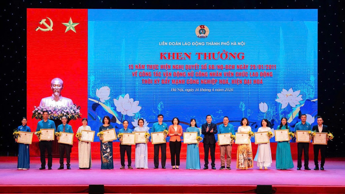 Hơn 51.000 công nhân giỏi và gần 20.000 sáng kiến được tôn vinh