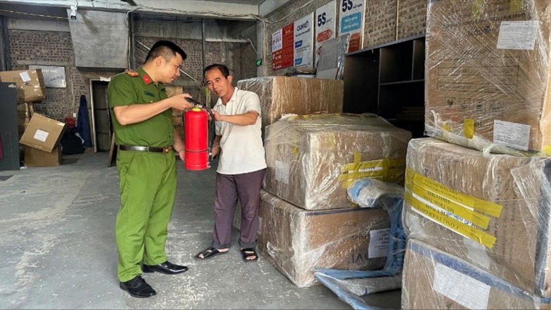 Đảm bảo phòng cháy tại các kho xưởng sản xuất