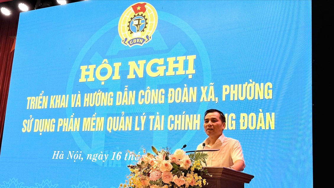 Tập huấn sử dụng phần mềm công tác tài chính Công đoàn