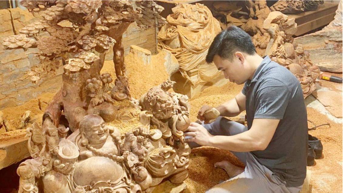 Bản sắc làng mộc Ngọc Than