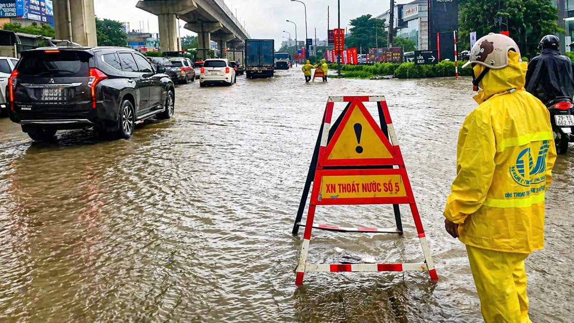 Tăng tốc hoàn thành các dự án chống ngập trước mùa mưa