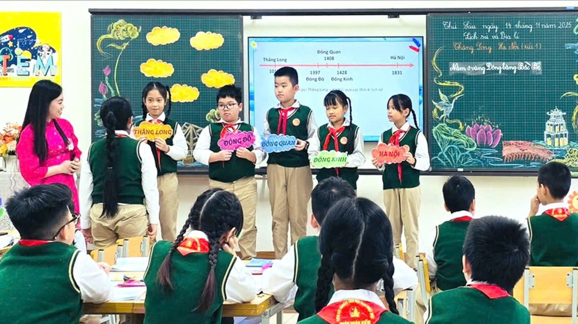 Từ lớp học đến tình yêu lịch sử dân tộc
