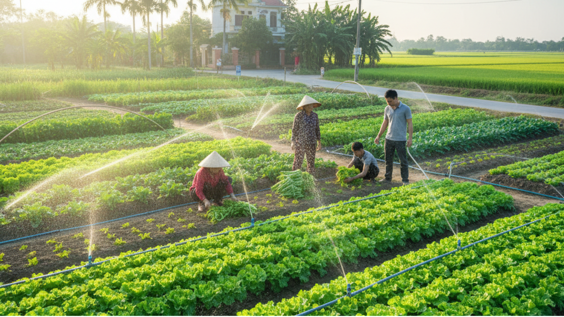Hà Nội phát triển mô hình nông nghiệp xanh