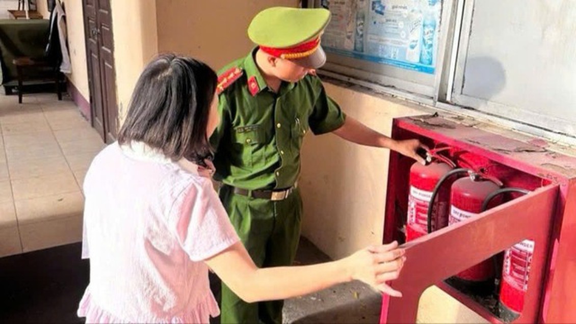 Đảm bảo an toàn PCCC tại các điểm thi vào 10, năm học 2026-2027