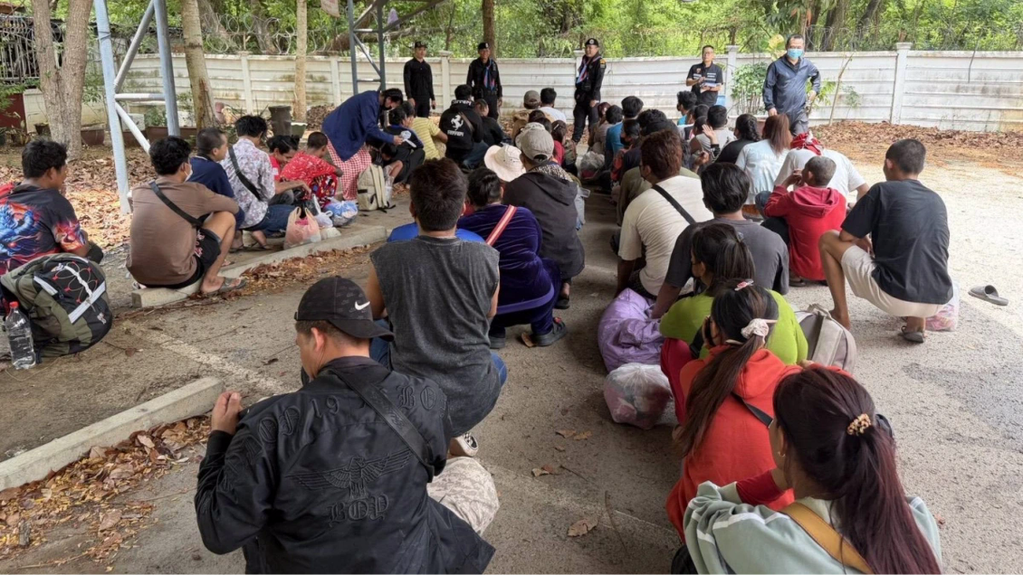 Thái Lan phối hợp đưa 55 công dân Campuchia về nước