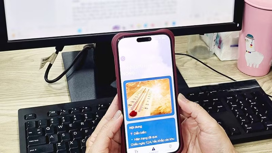 Ứng dụng 'Thời tiết Việt Nam KTTV': Công nghệ số trong cuộc đua với thiên tai