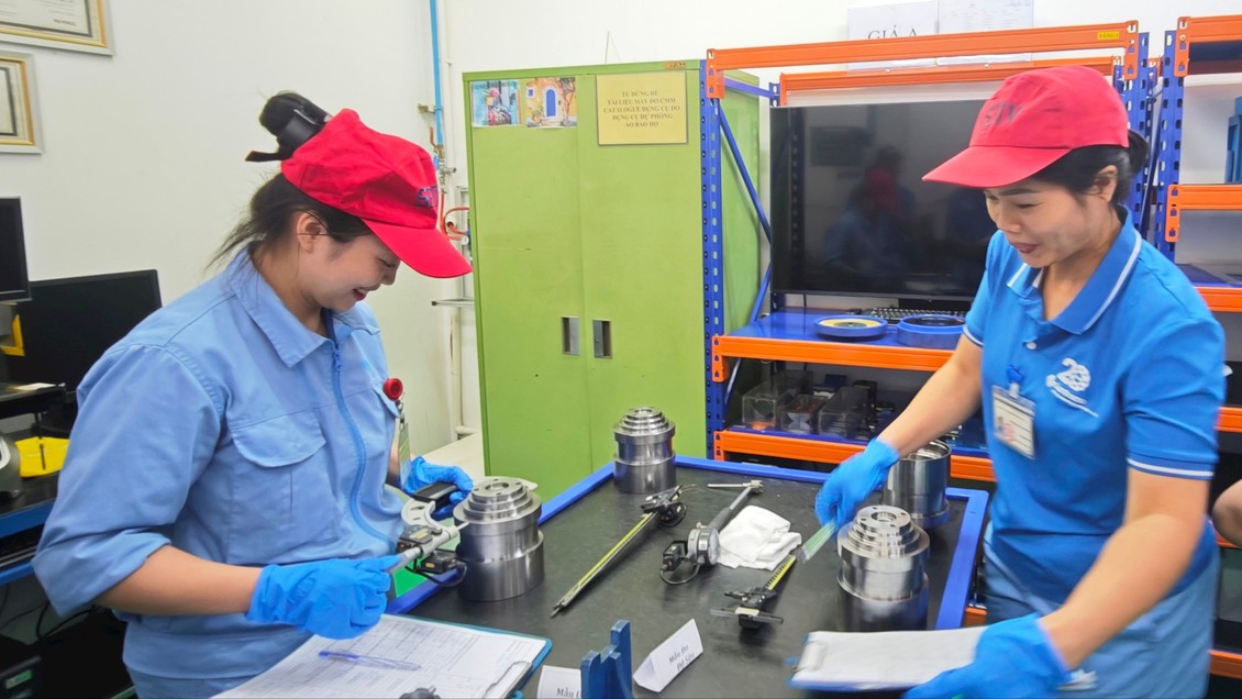 Bồi dưỡng đội ngũ công nhân qua Hội thi tay nghề giỏi
