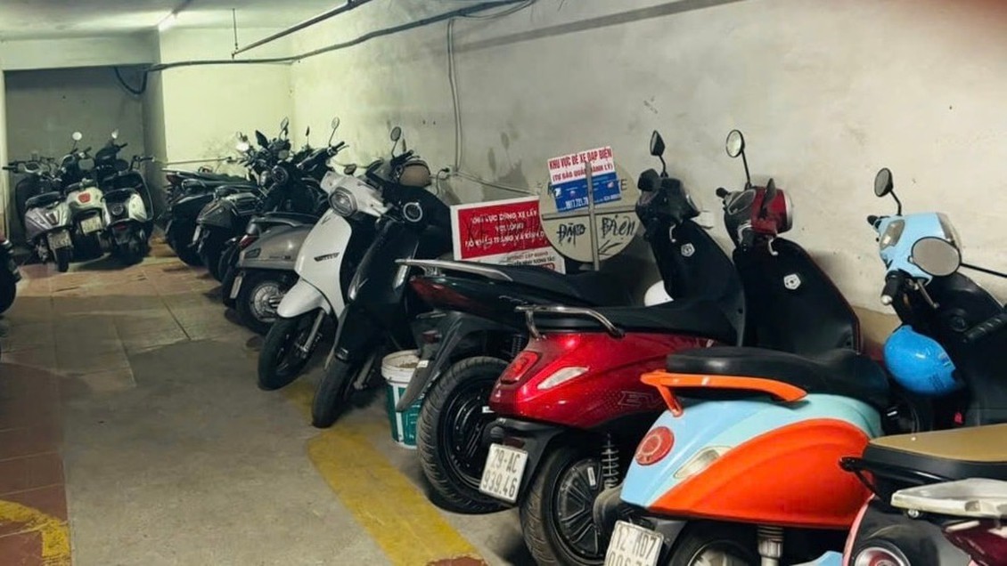 Gỡ điểm nghẽn hạ tầng sạc xe điện tại chung cư