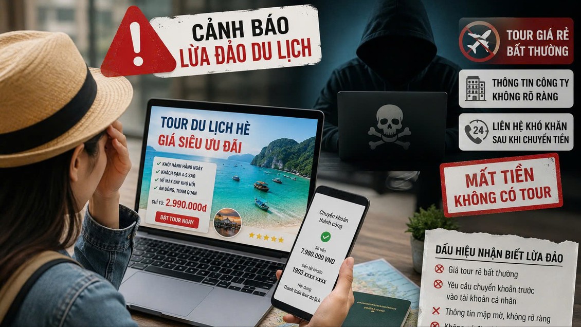 Đừng để sập bẫy chiêu trò tour du lịch hè siêu rẻ
