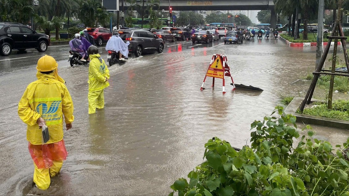 Để Hà Nội không còn nỗi lo úng ngập mùa mưa bão