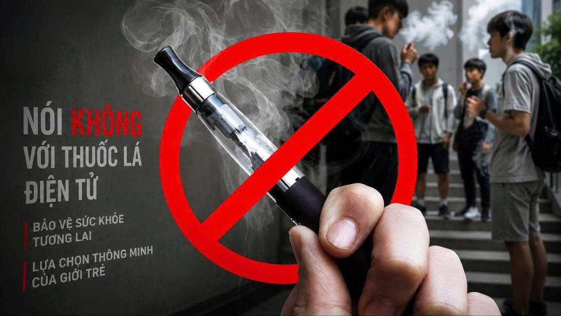 Xây dựng lá chắn bảo vệ thế hệ trẻ trước thuốc lá điện tử