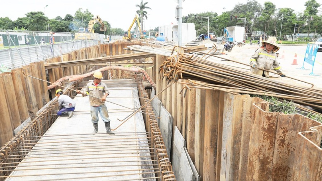 Hà Nội tăng tốc hoàn thành các công trình chống ngập