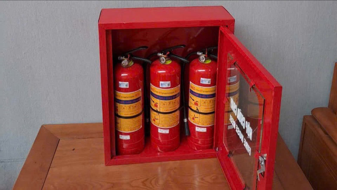 Những thiết bị phòng cháy chữa cháy cần có trong mỗi gia đình