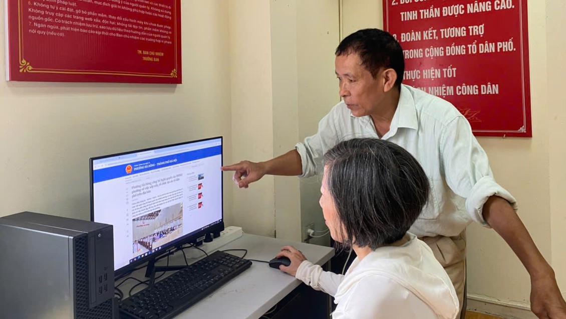 Ứng dụng công nghệ số trong quản lý địa bàn dân cư