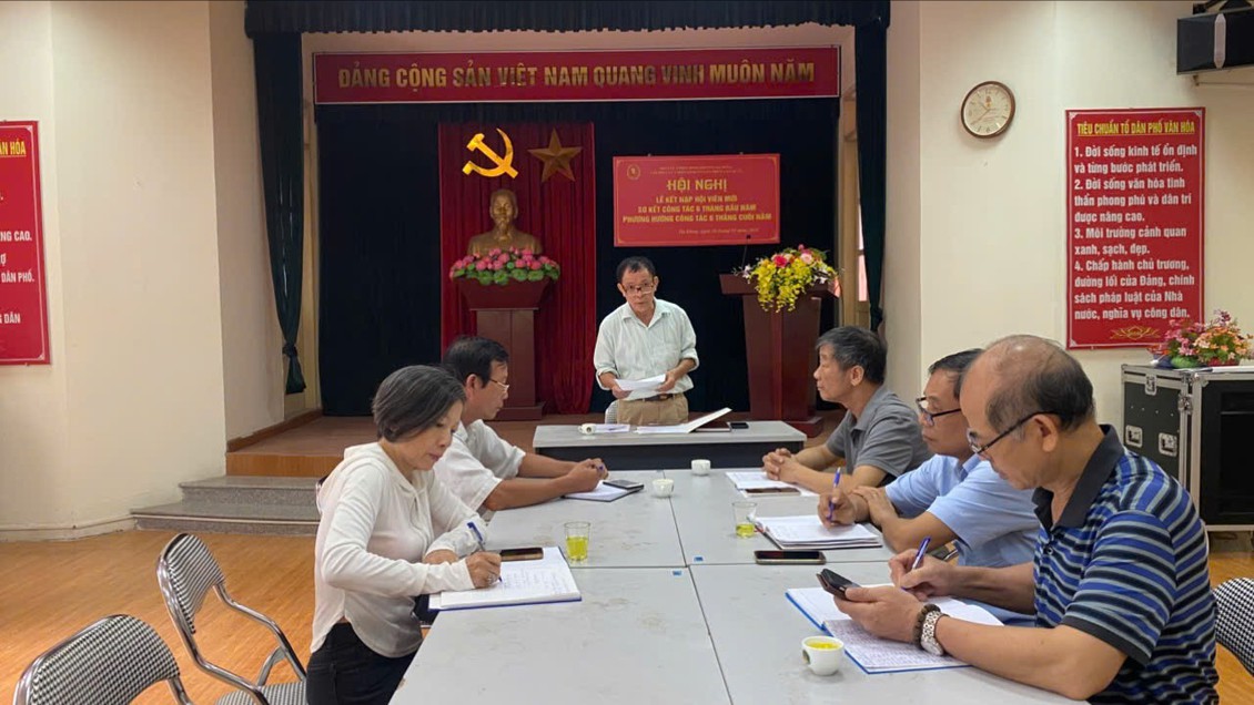Phường Hà Đông hoàn thành sắp xếp 65 tổ dân phố mới