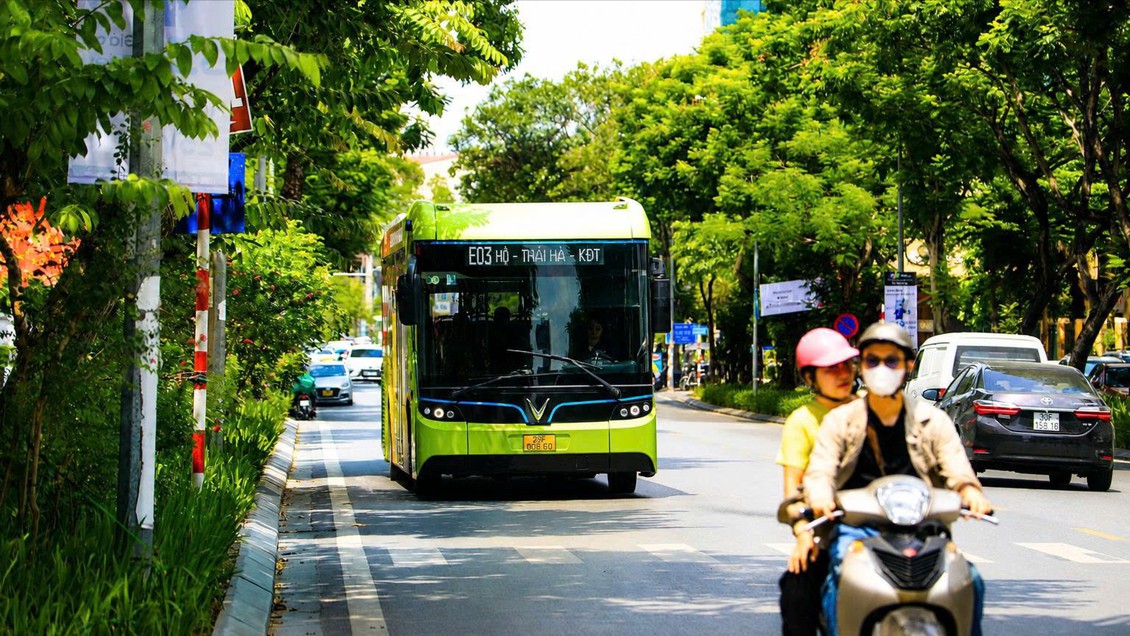 Hà Nội dẫn đầu cả nước về chuyển đổi xe buýt xanh