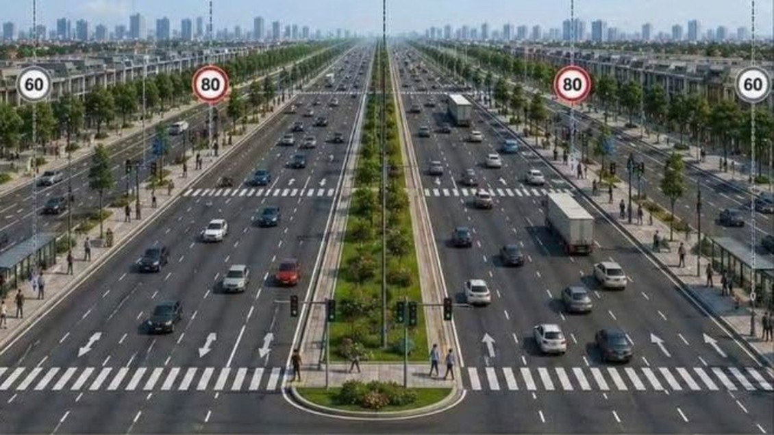 Từ Quốc lộ 1A quá tải đến trục giao thông 16 làn
