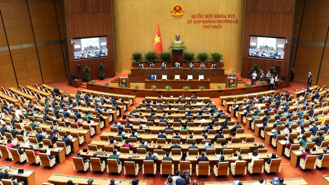 Bế mạc Kỳ họp không thường lệ thứ Nhất, Quốc hội khóa XVI