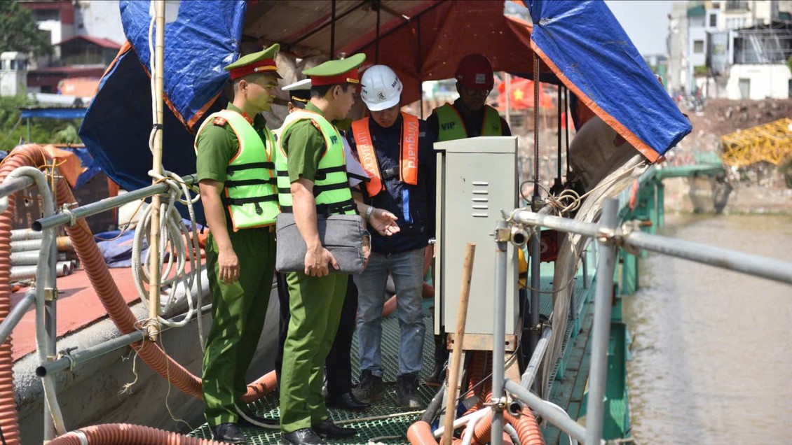 Đảm bảo PCCC các công trình, phương tiện đường sông