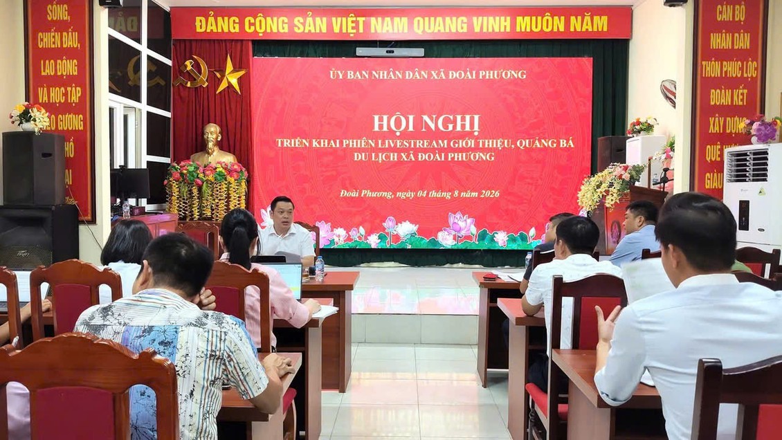 Đoài Phương livestream quảng bá du lịch, sản phẩm OCOP trên nền tảng số
