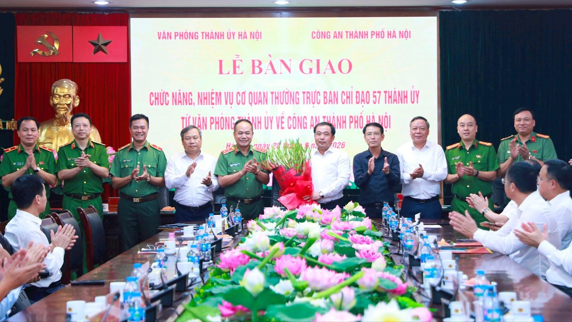 Công an Thủ đô: Giữ vững an ninh, thúc đẩy chuyển đổi số