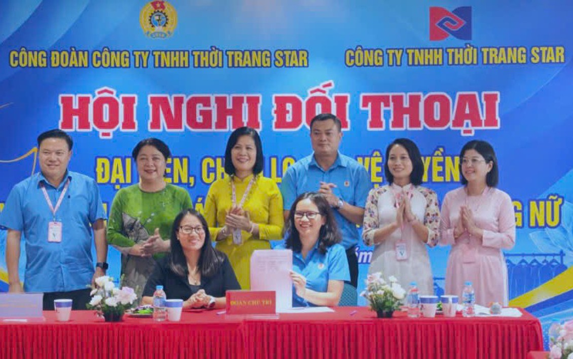 Đối thoại, đồng hành cùng lao động nữ tại nơi làm việc
