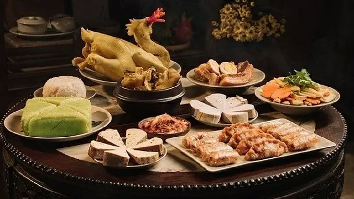 Giải mã tín ngưỡng dân gian qua mâm cúng đêm giao thừa