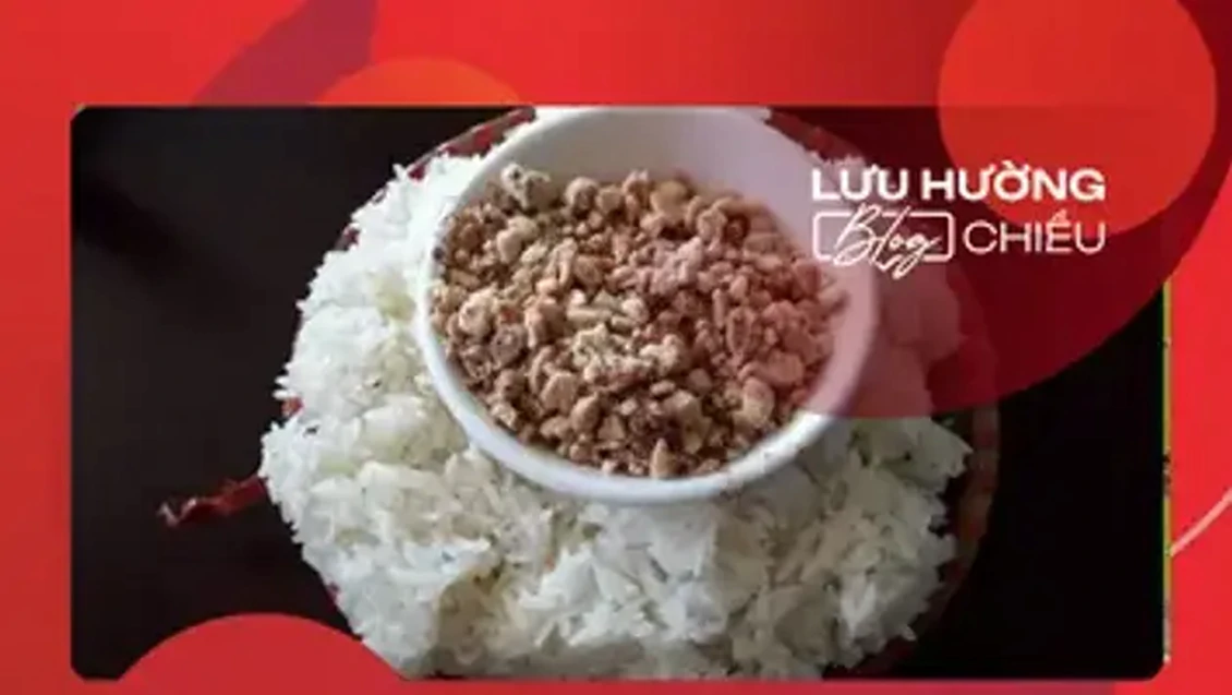 Xôi nếp gà gáy xứ Mường đất Tổ
