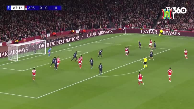 Arsenal thắng trận thứ hai liên tiếp ở Champions League