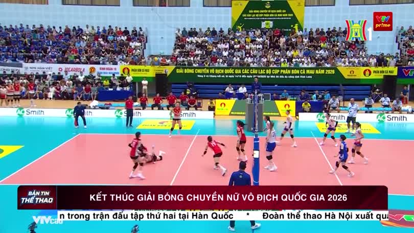 Kết thúc giải bóng chuyền nữ Vô địch Quốc gia 2026
