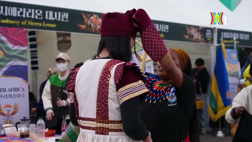 Sắc màu văn hóa châu Phi giữa lòng Hàn Quốc