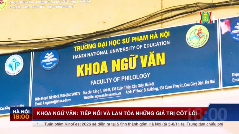 Khoa Ngữ văn: Tiếp nối và lan tỏa những giá trị cốt lõi