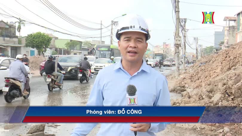 Quốc lộ 6 qua Yên Nghĩa: Nguy cơ mất an toàn từ công trường
