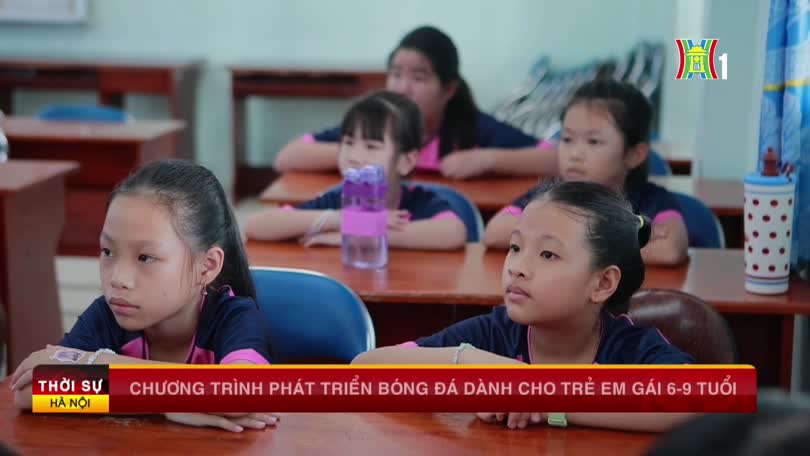 Chương trình phát triển bóng đá dành cho trẻ em gái 6-9 tuổi