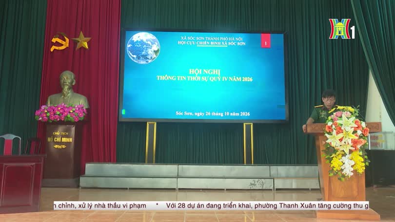 Xã Sóc Sơn: Thông tin thời sự cho hơn 300 hội viên cựu chiến binh