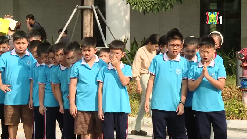 Sôi động Ngày hội thử thách khoa học của học sinh Hà Nội