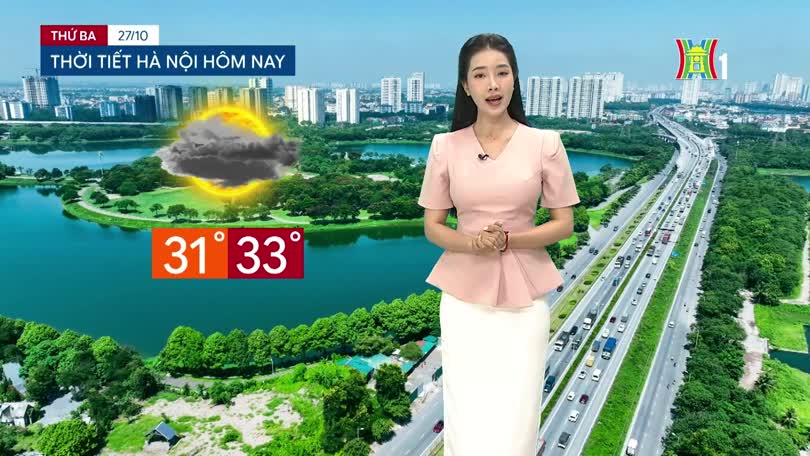 Dự báo thời tiết tối | 27/10/2026