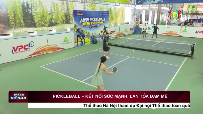 Pickleball - kết nối sức mạnh, lan tỏa đam mê