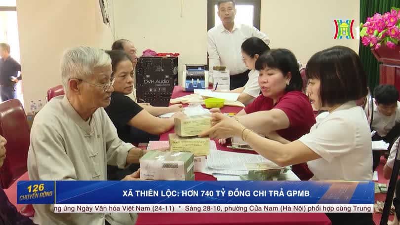 Xã Thiên Lộc: Hơn 740 tỷ đồng chi trả giải phóng mặt bằng