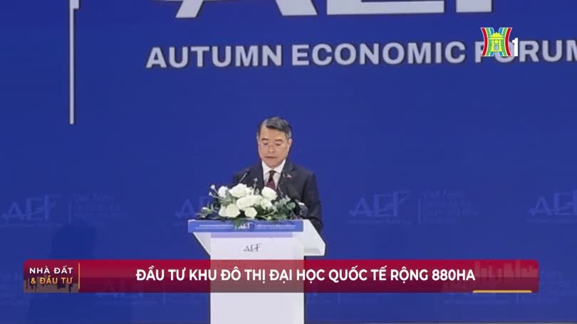 Đầu tư Khu đô thị Đại học Quốc tế rộng 880 ha