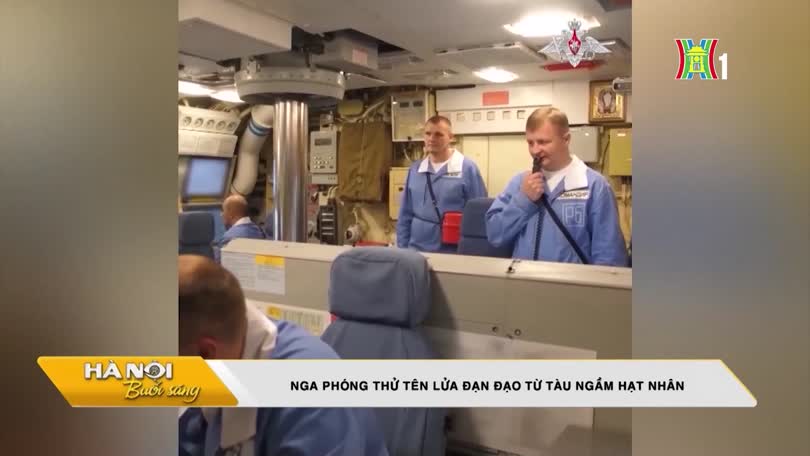 Nga phóng thử tên lửa đạn đạo từ tàu ngầm hạt nhân