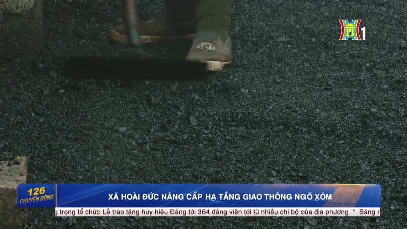 Xã Hoài Đức nâng cấp hạ tầng giao thông ngõ xóm