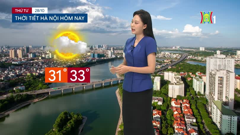 Dự báo thời tiết tối | 28/10/2026